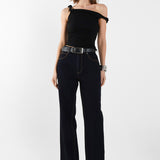 Dafni Top | Black