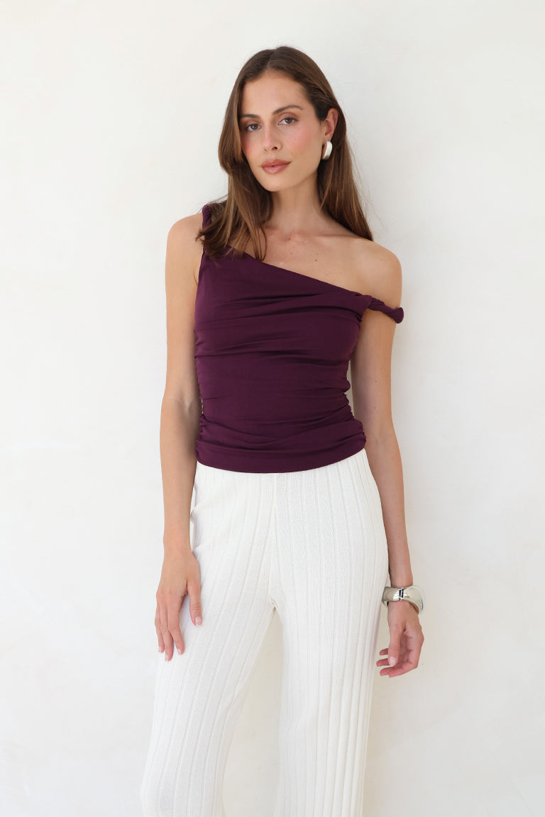 Isabeli Top | Plum