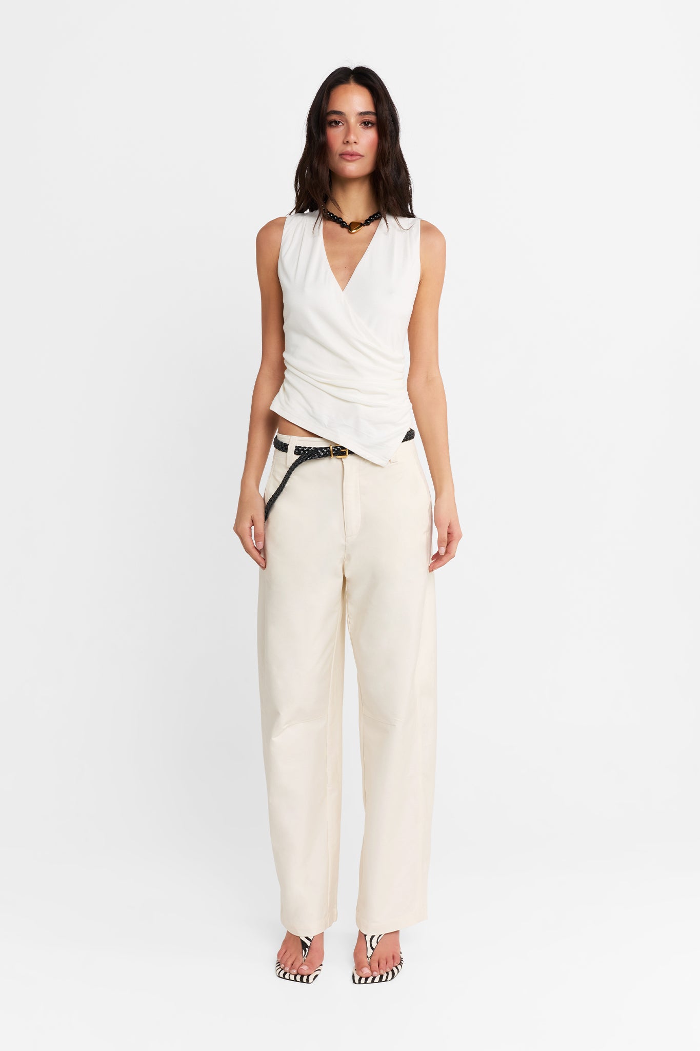 Jenkins Top | White