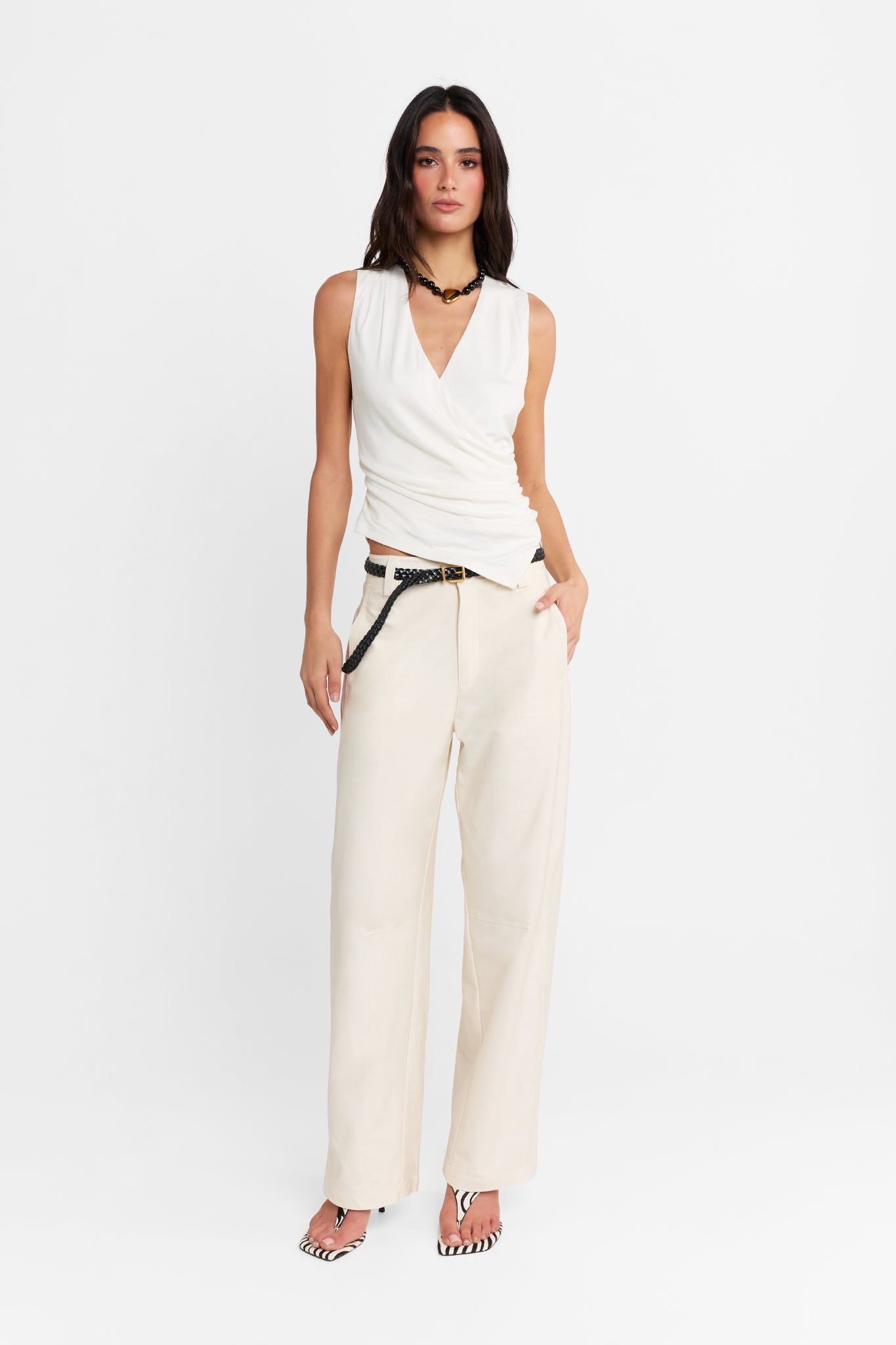 Jenkins Top | White