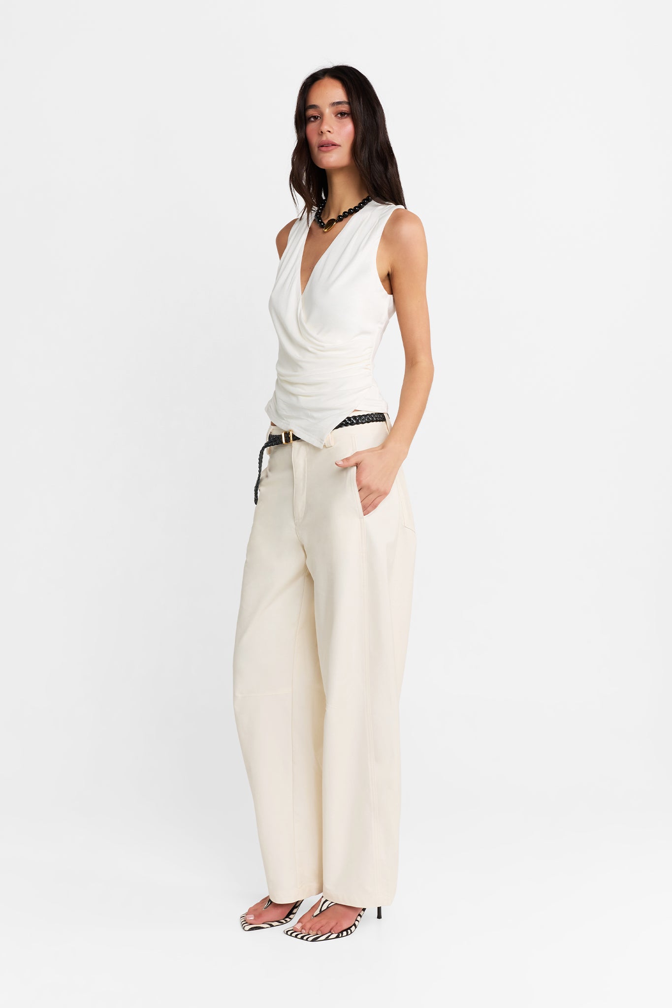 Jenkins Top | White