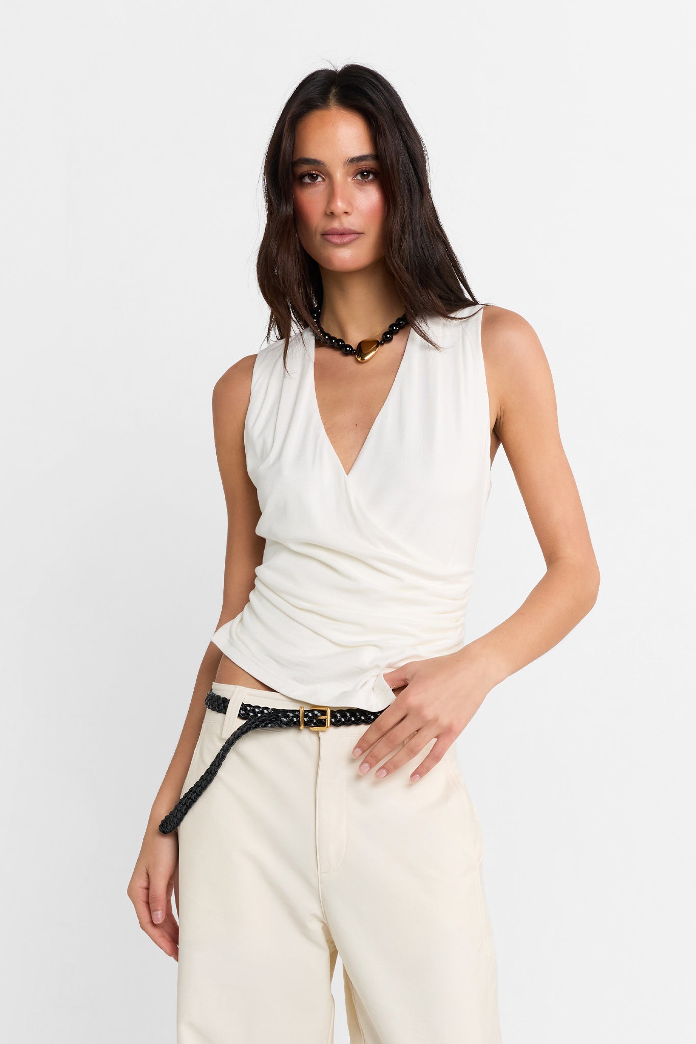 Jenkins Top | White