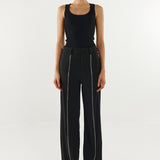 Jeanie Knit Top | Black