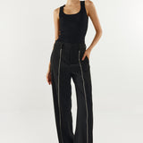 Jeanie Knit Top | Black