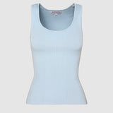 Jeanie Knit Top | Powder Blue
