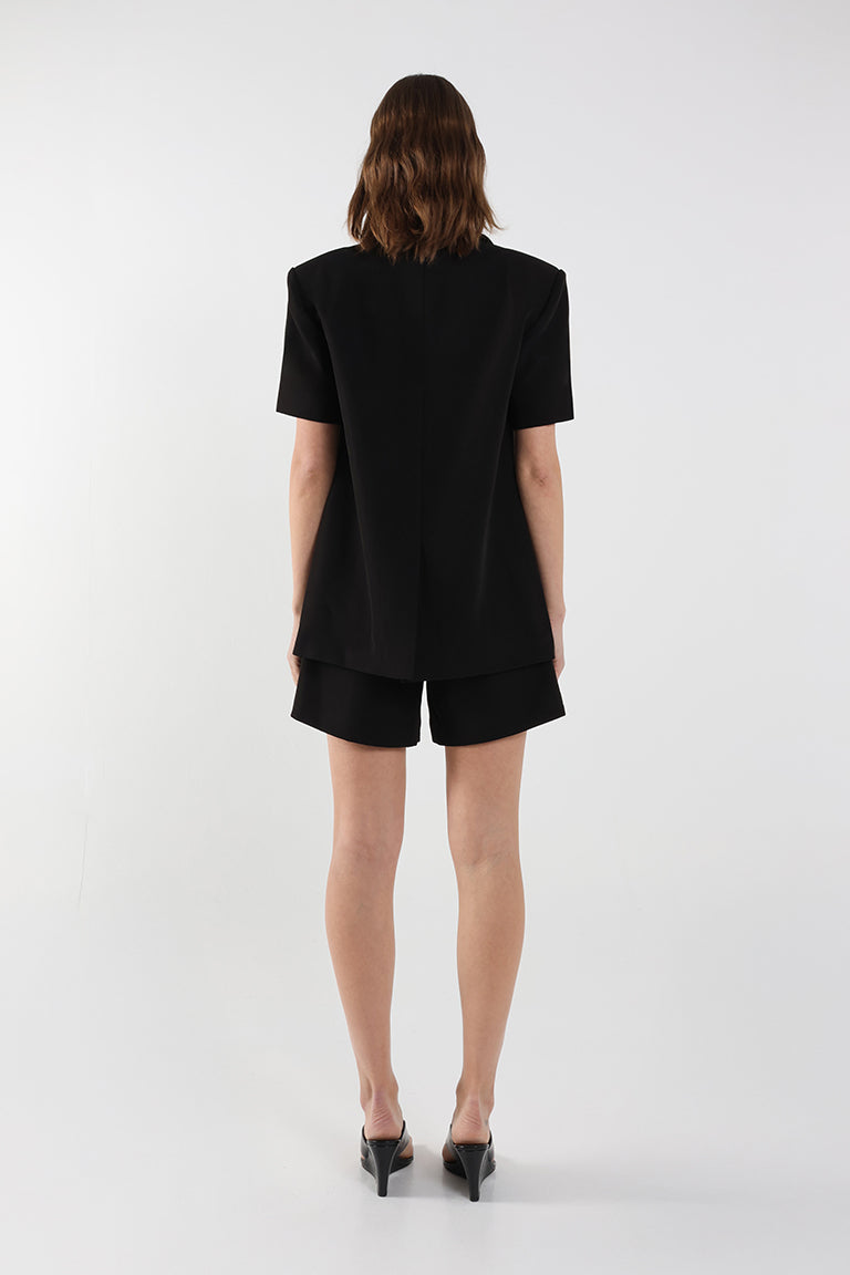 Jonas S/S Blazer | Black