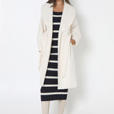 Kara Knit Dress | Navy/Bone