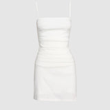 Katana Mini Dress | White