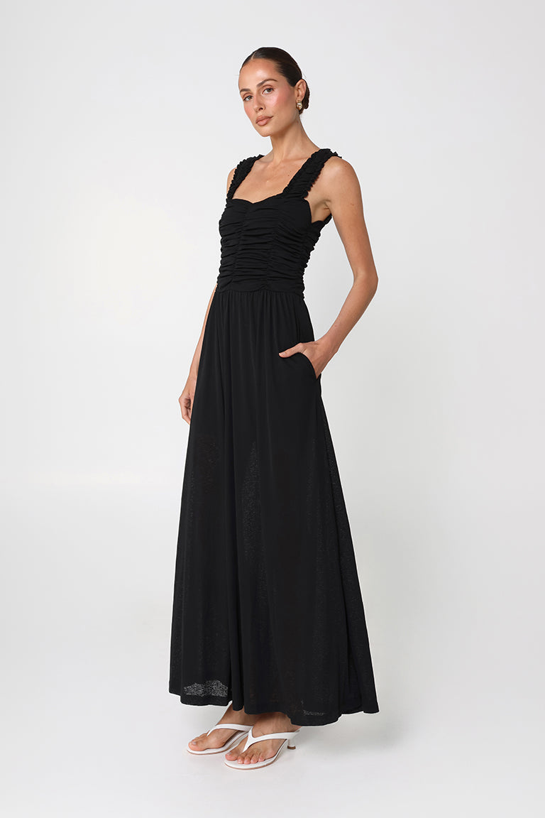 Kendra Maxi Dress | Black