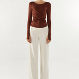 Koko L/S Top | Choc