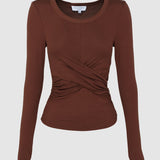 Koko L/S Top | Choc