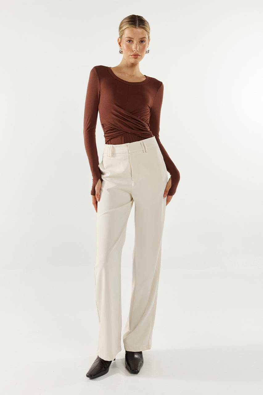 Koko L/S Top | Choc