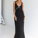 Larissa Maxi Dress | Black