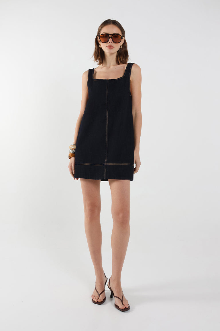 Linda Mini Dress | Indigo