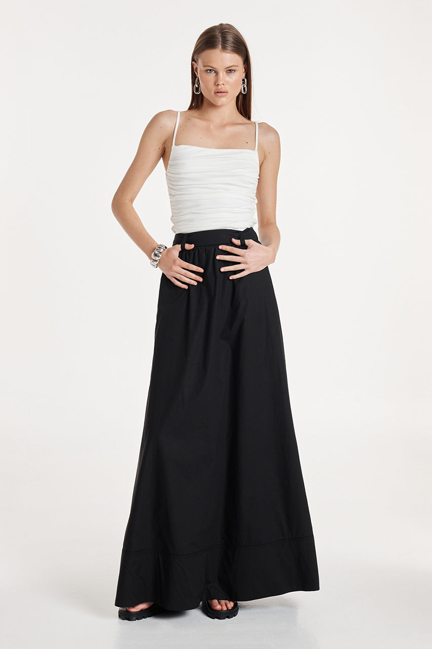 Lopez Maxi Skirt | Black