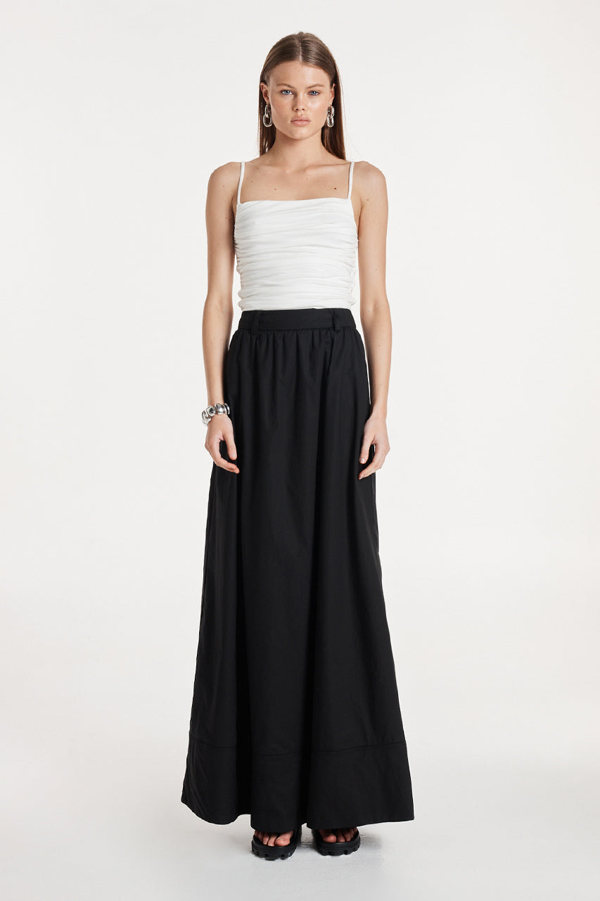 Lopez Maxi Skirt | Black