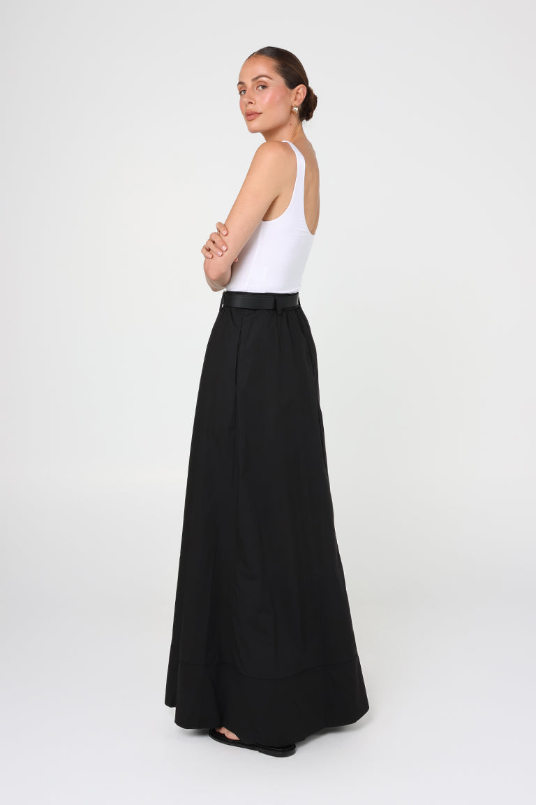 Lopez Maxi Skirt | Black
