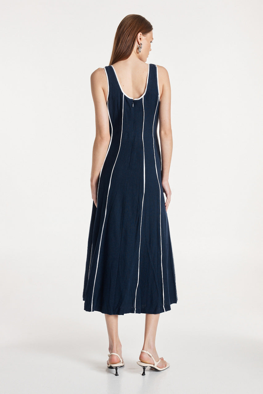 Louella Maxi Dress | Navy