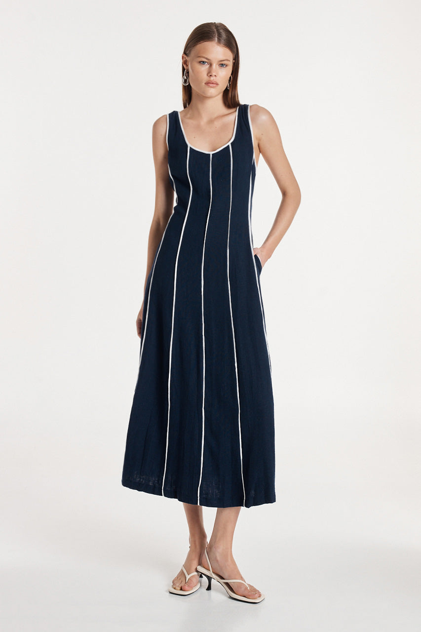 Louella Maxi Dress | Navy