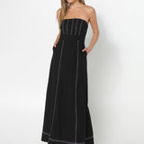 Louise Maxi Dress | Black