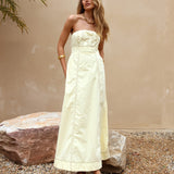 Louise Maxi Dress | Lemon