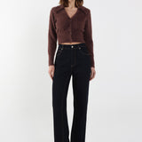 Lucy Knit Cardigan | Cacao