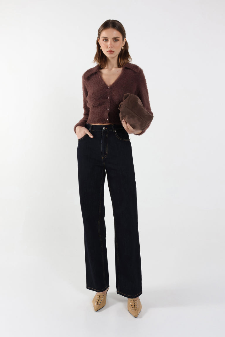 Lucy Knit Cardigan | Cacao
