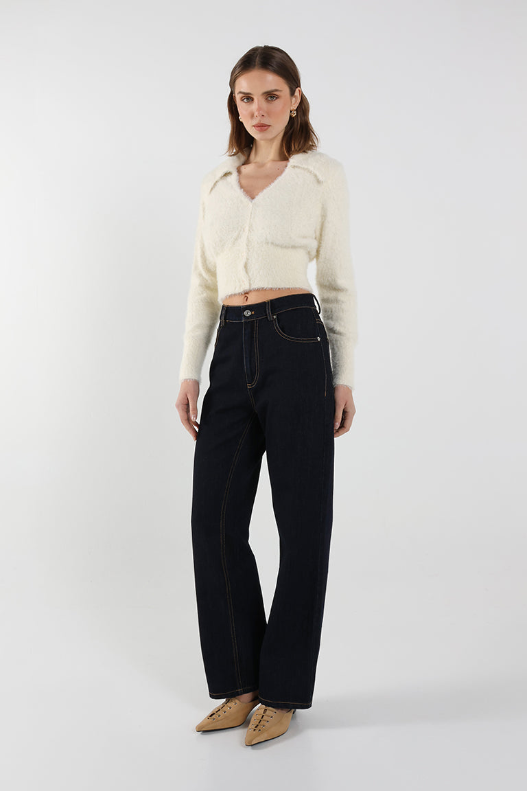 Lucy Knit Cardigan | Cream