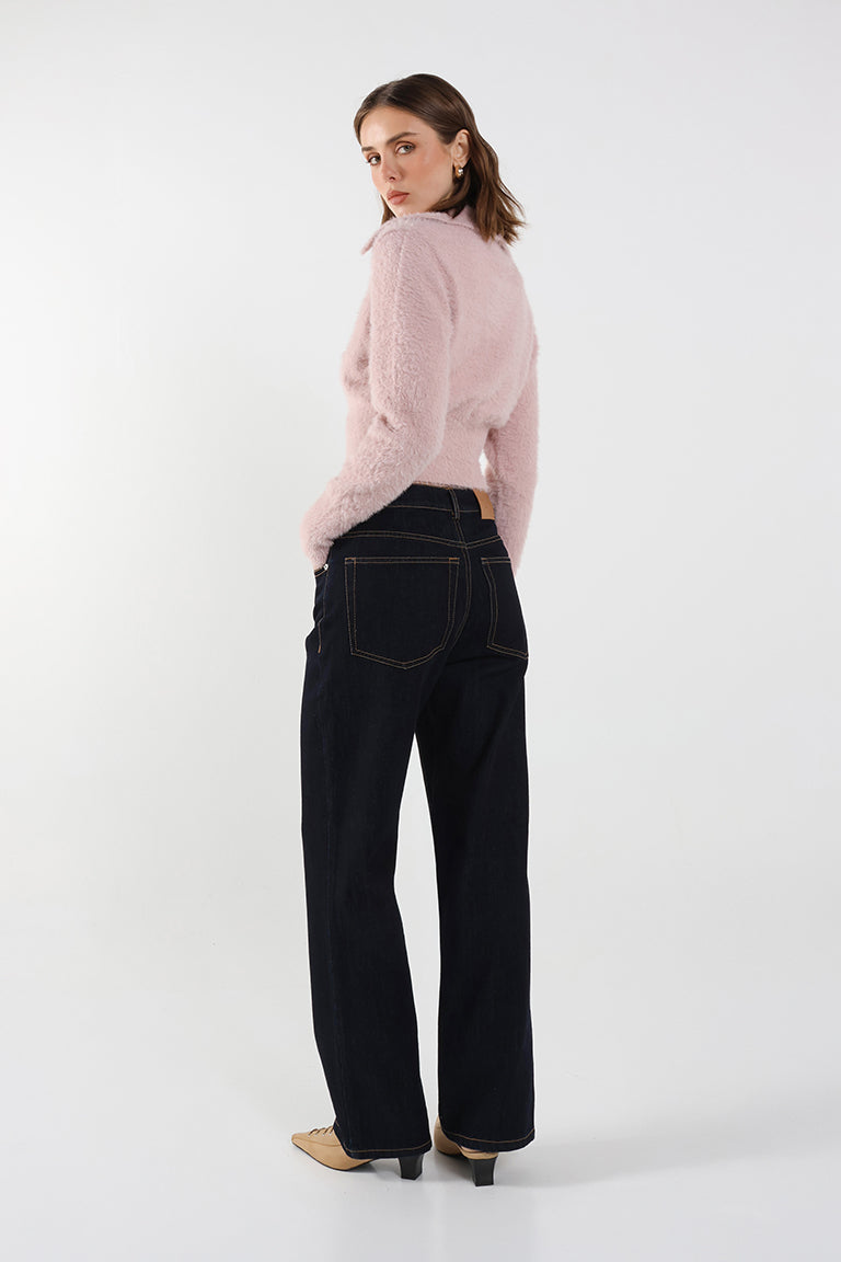 Lucy Knit Cardigan | Dusty Pink