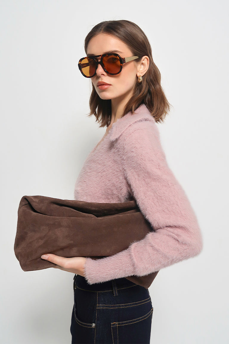 Lucy Knit Cardigan | Dusty Pink