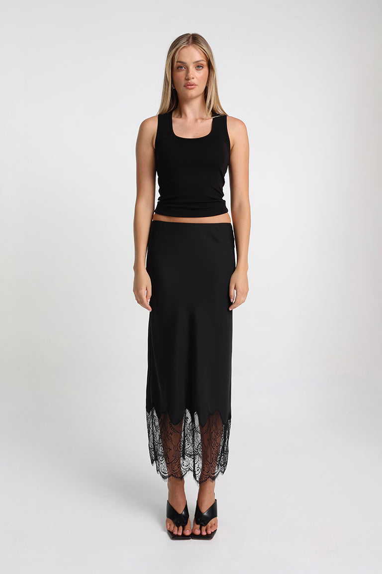 Luella Maxi Skirt | Black