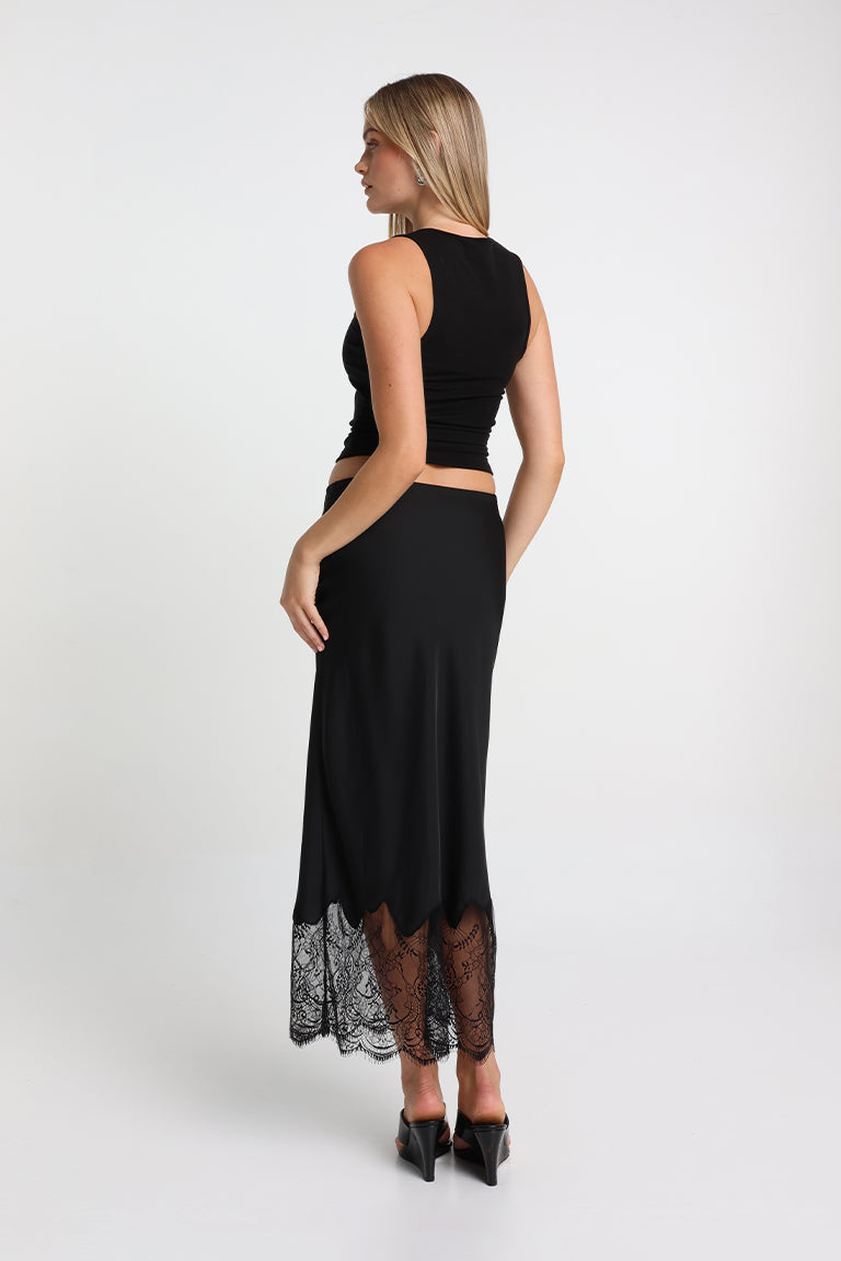 Luella Maxi Skirt | Black