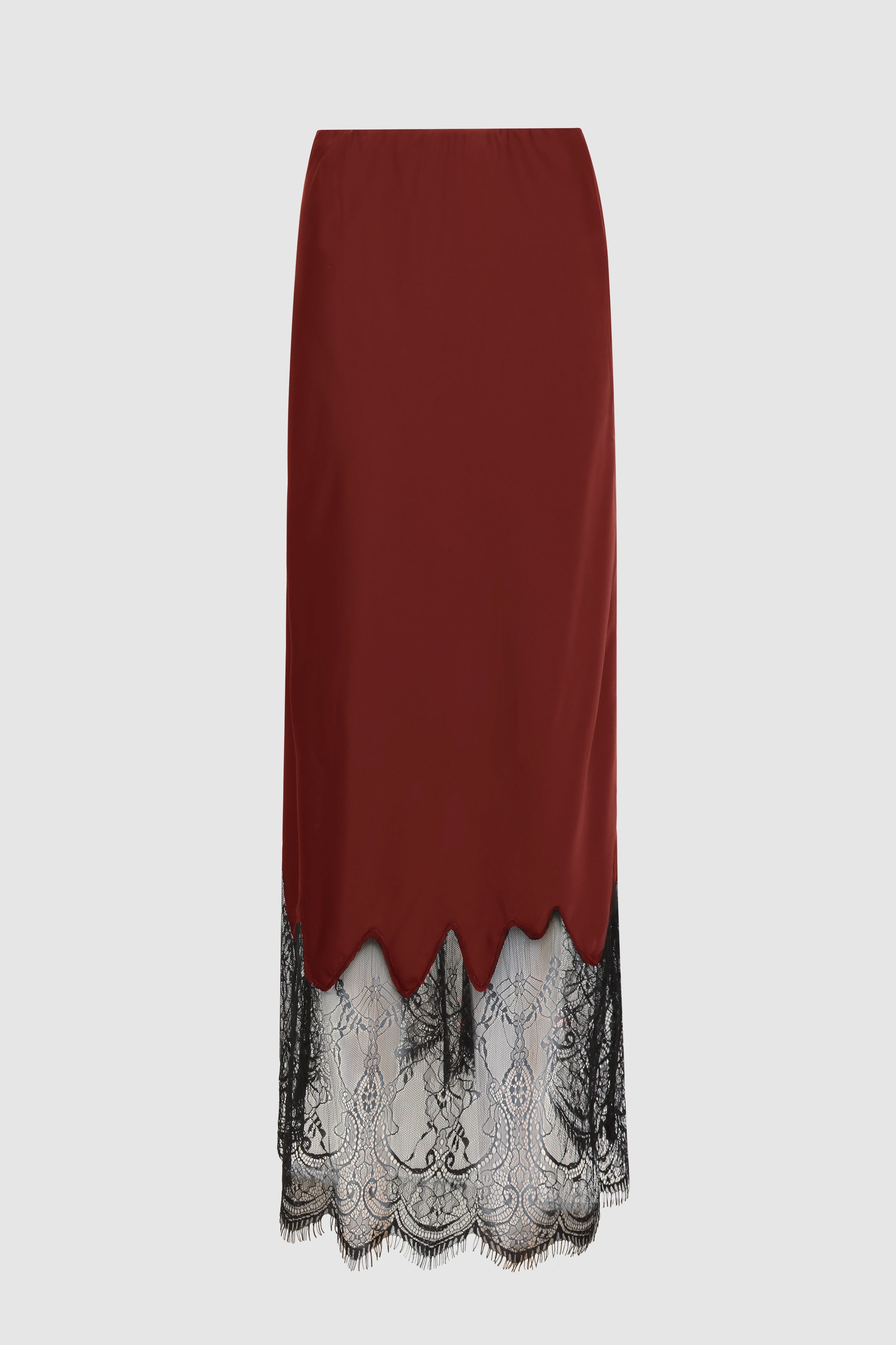 Luella Maxi Skirt | Merlot