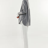 Lyon Shirt | Charcoal Stripe