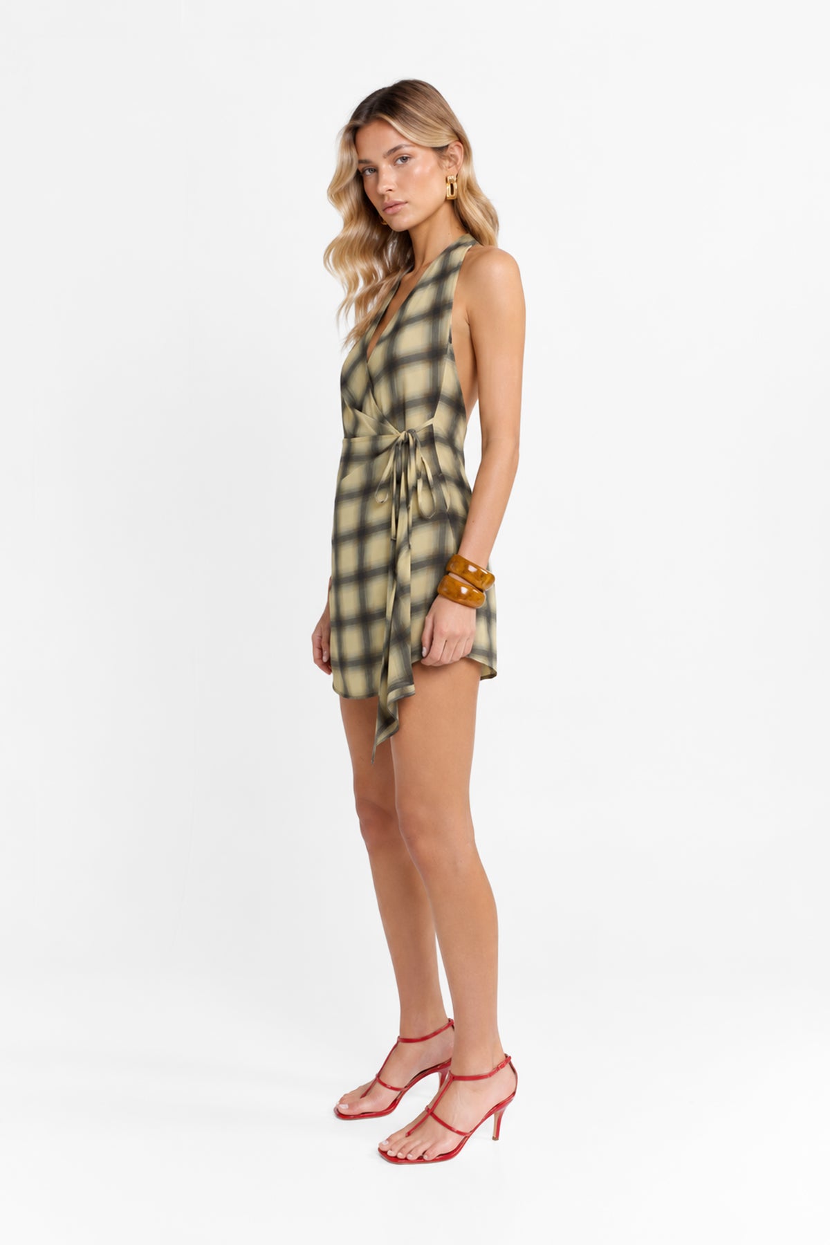 Eloise Mini Dress | Check