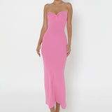 Mae Knit Midi Dress | Pink