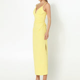 Marlow Midi Dress | Yellow
