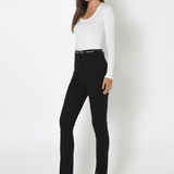 Mason Zip Pants | Black