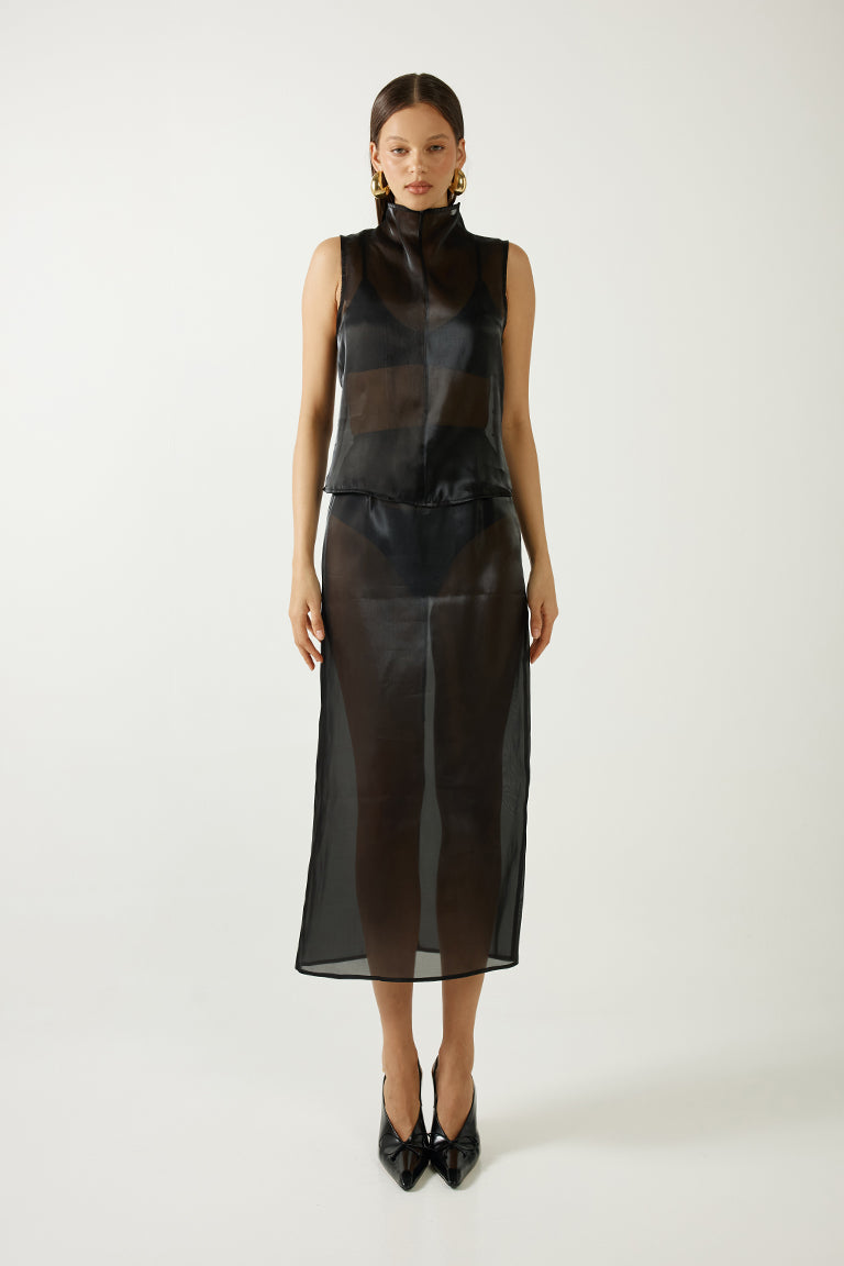 Matilda Maxi Skirt | Black