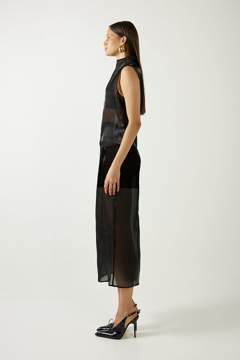 Matilda Maxi Skirt | Black