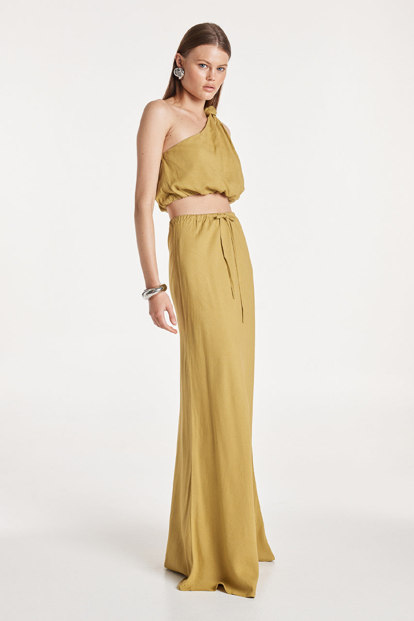Melva Top | Mustard