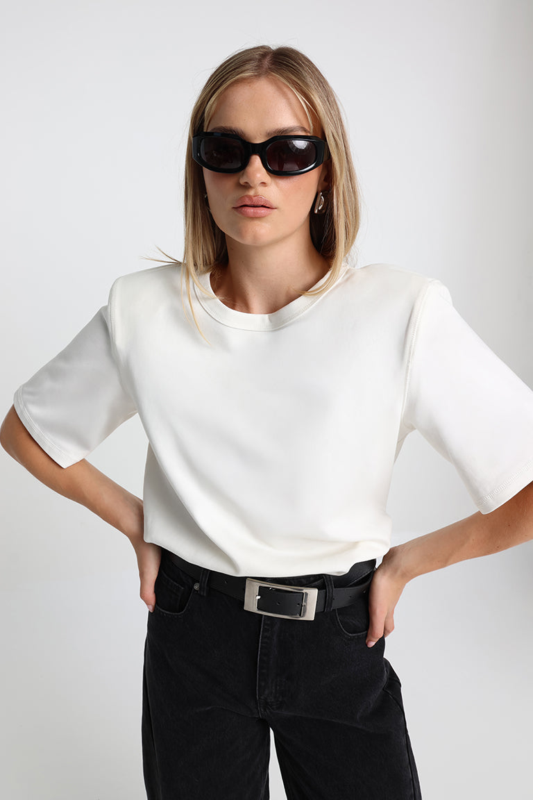 Mikki Tee | White