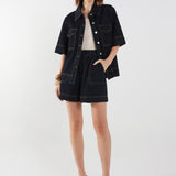 Mira Shorts | Indigo