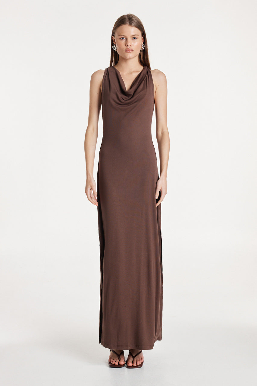 Natasha Maxi Dress | Choc