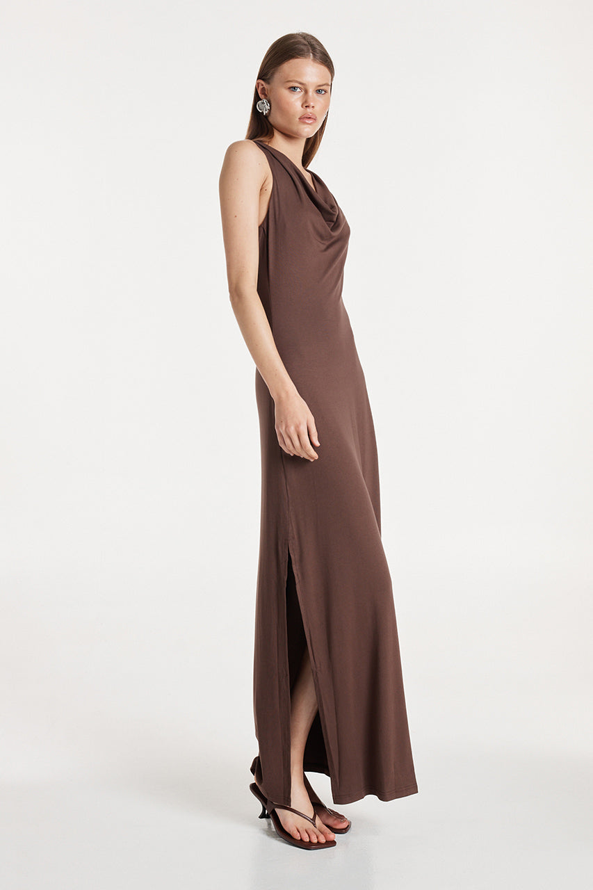 Natasha Maxi Dress | Choc