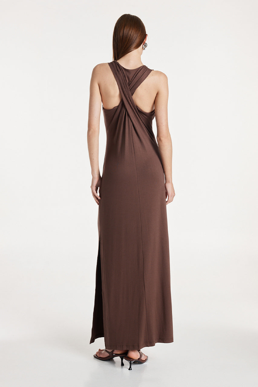 Natasha Maxi Dress | Choc