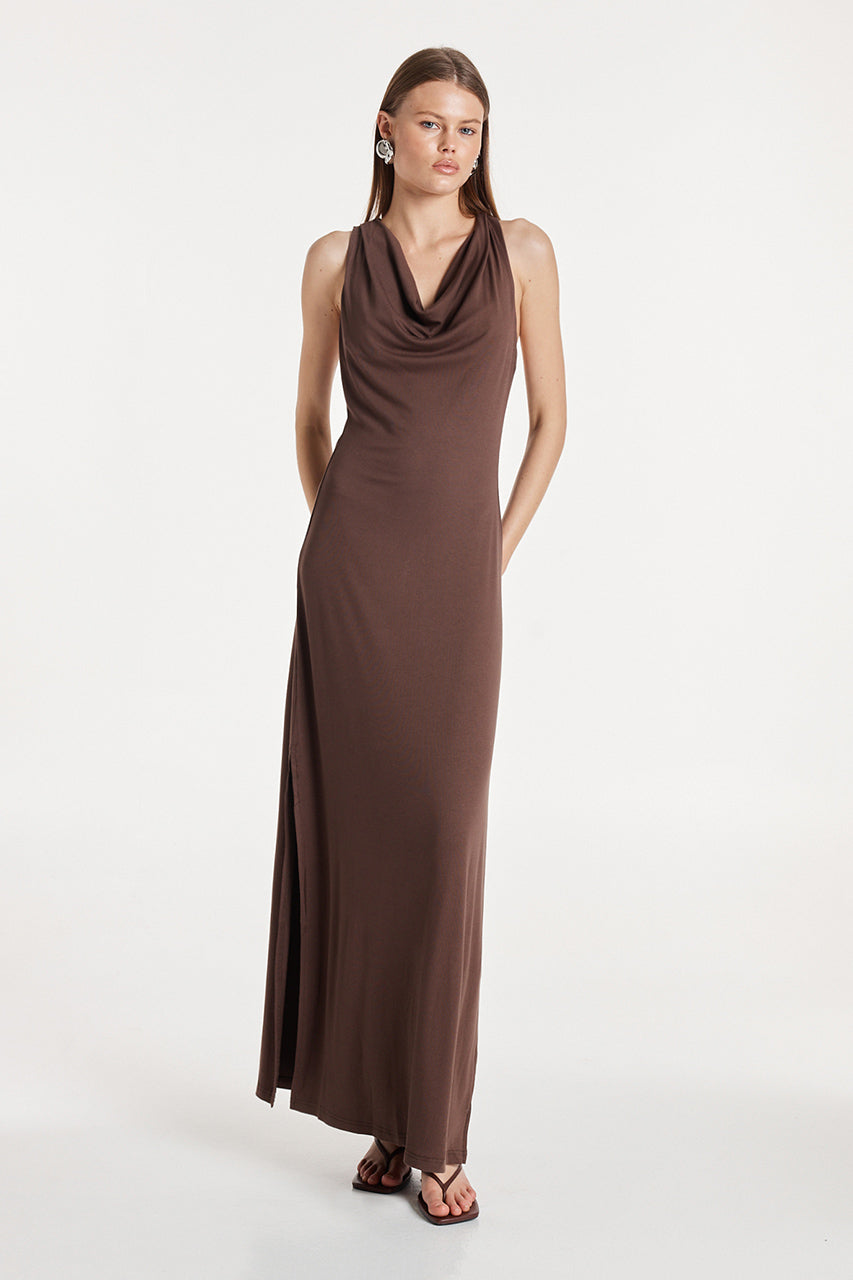Natasha Maxi Dress | Choc