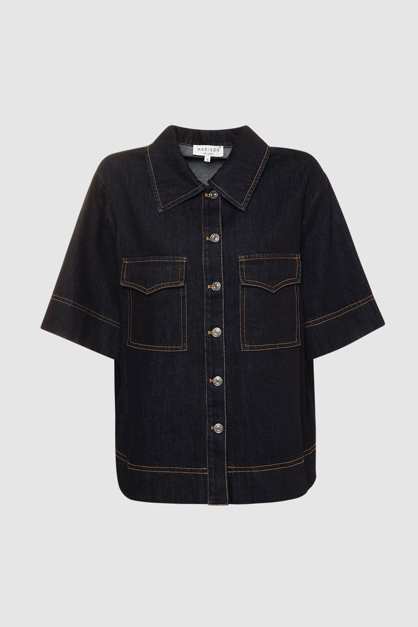 Nella Shirt | Indigo