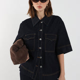 Nella Shirt | Indigo