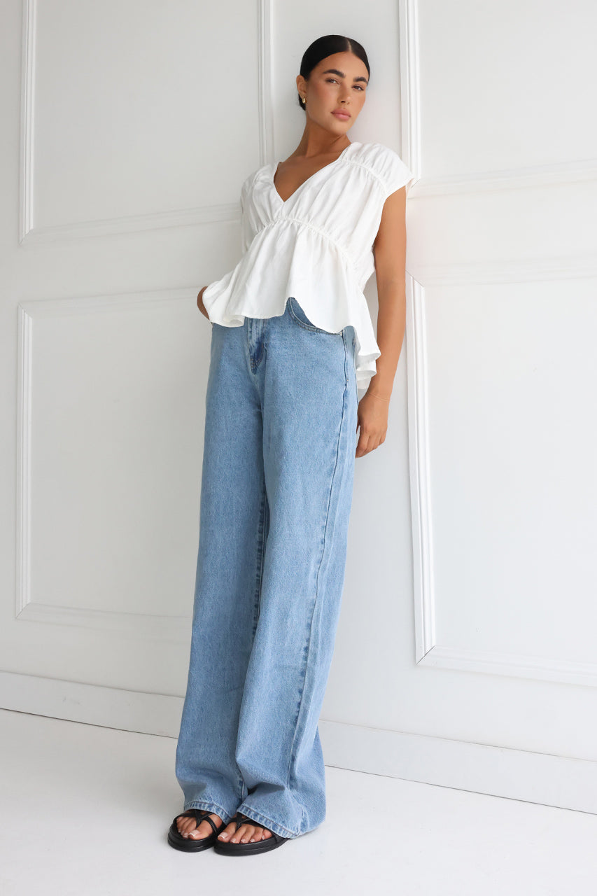 Benita Top | White